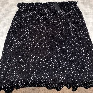 Nasty Gal polka dot skirt